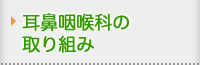 耳鼻咽喉科の取り組み